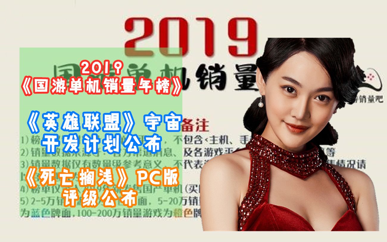 2019《国游单机销量年榜》拳头公布《英雄联盟》宇宙的开发计划 《死亡搁浅》PC版评级公布哔哩哔哩bilibili