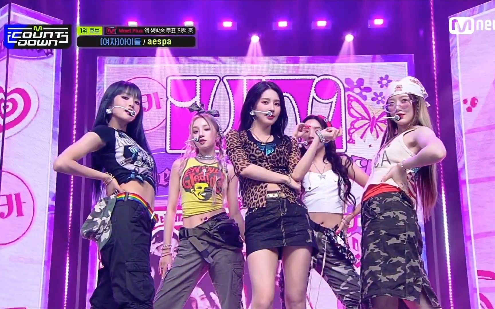 (g)i-dle一位 - queencard打歌舞台mnet 230525