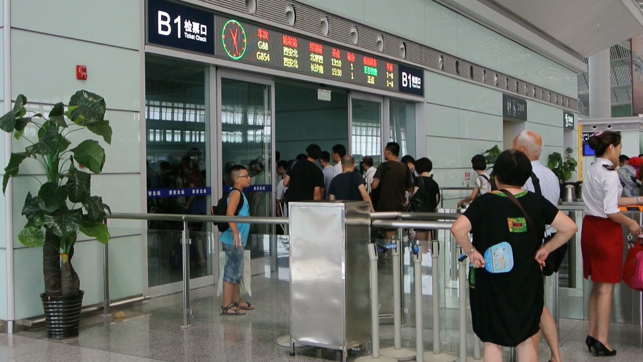 2013乘坐g666次列车从西安到石家庄