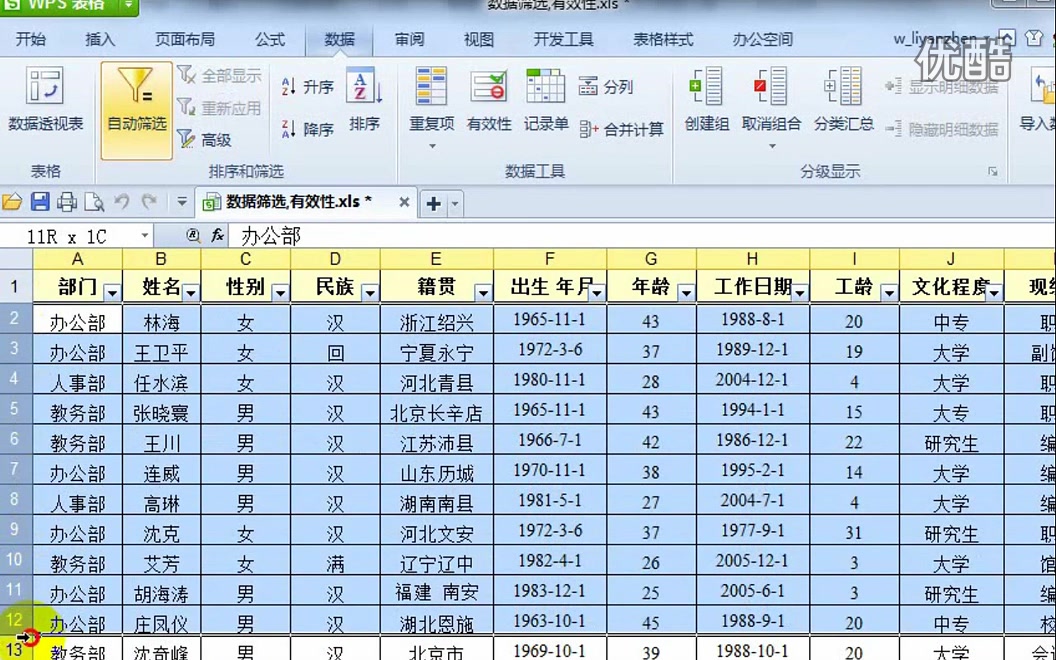 [图]WPS表格教程（全10讲）