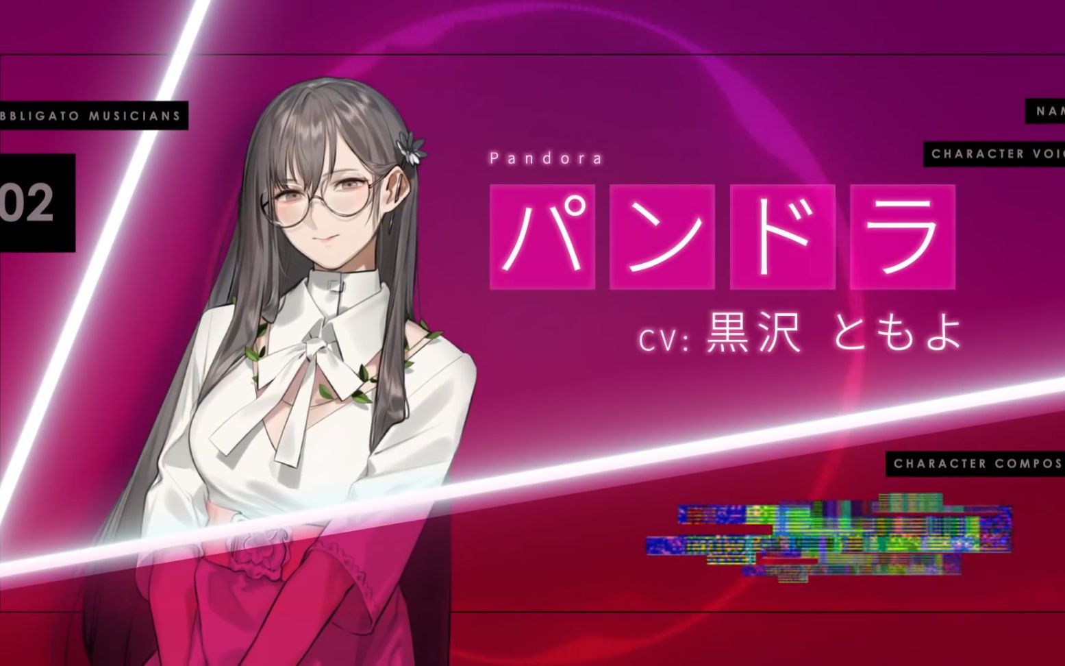 [图]「Caligula2(卡里古拉) 」 潘多拉（cv：黑泽朋世）宣传pv