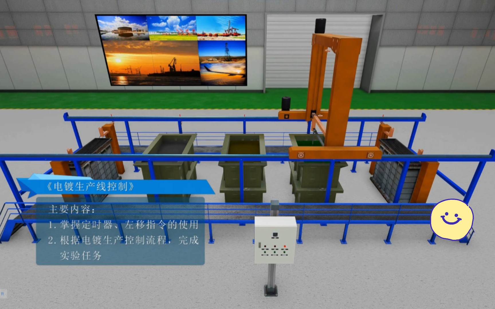 基于西门子s7-1200 plc电镀生产线触摸屏设计