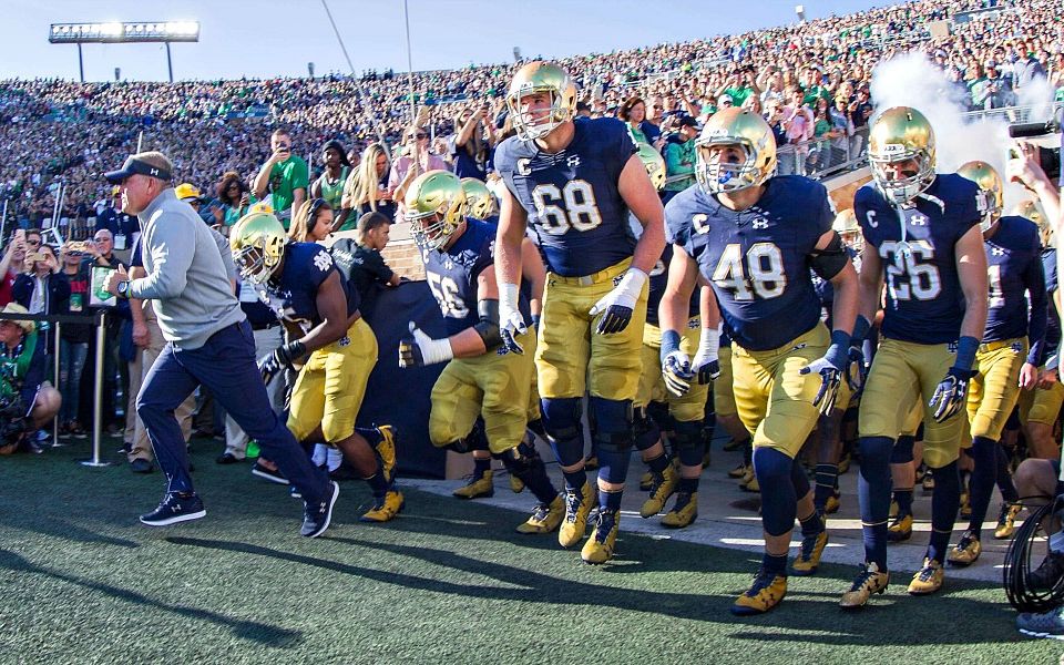 圣母大学橄榄球队2017-2018比赛集锦