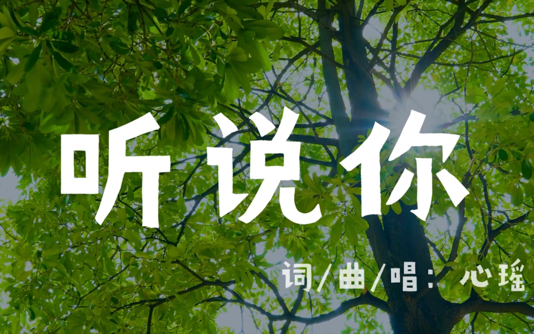 【原创】心瑶《听说你》|听说你窗边又开了花|清新系|治愈向|扩音计划哔哩哔哩bilibili