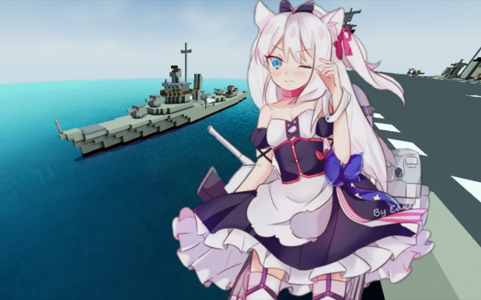 碧蓝航线哈曼号去驱逐舰_哔哩哔哩_bilibili