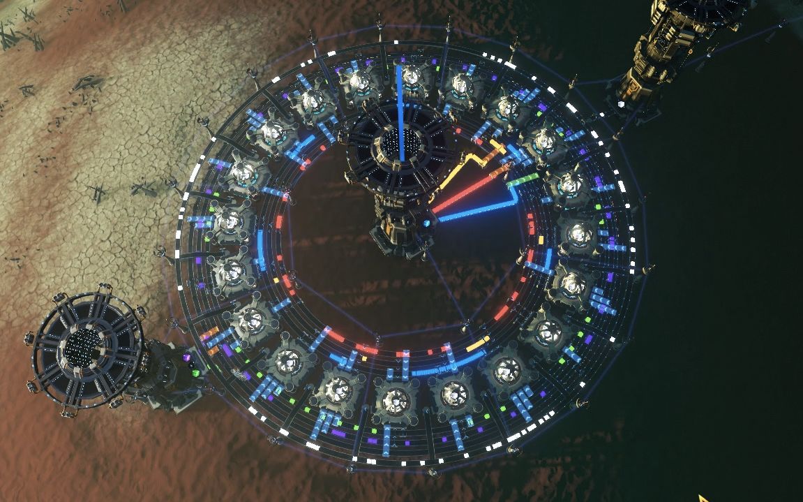 《戴森球计划》好玩好看的白糖产线蓝图