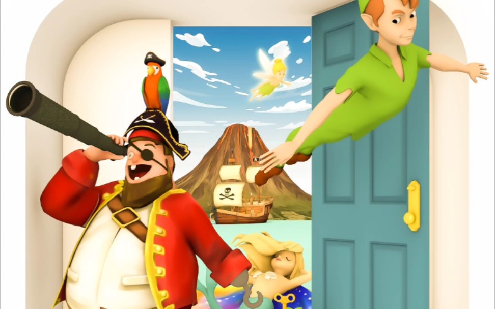 【lj薇薇】逃脱游戏:小飞侠 彼得潘:逃离梦幻岛