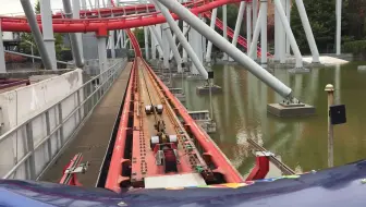 北京欢乐谷极速飞车蓝车第一视角