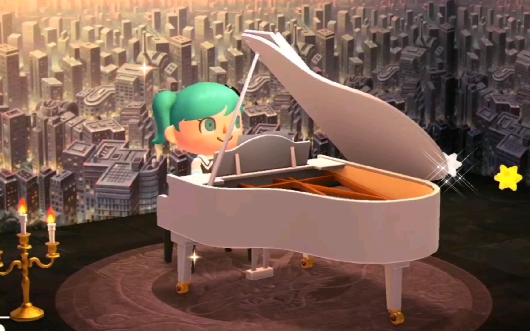 【动森/初音】揭秘78小偶像的岛上生活#1