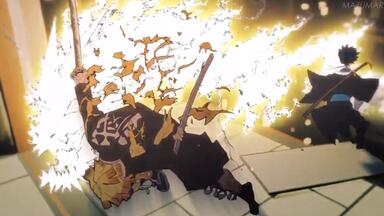 雷之呼吸柒之型火雷神!_哔哩哔哩_bilibili