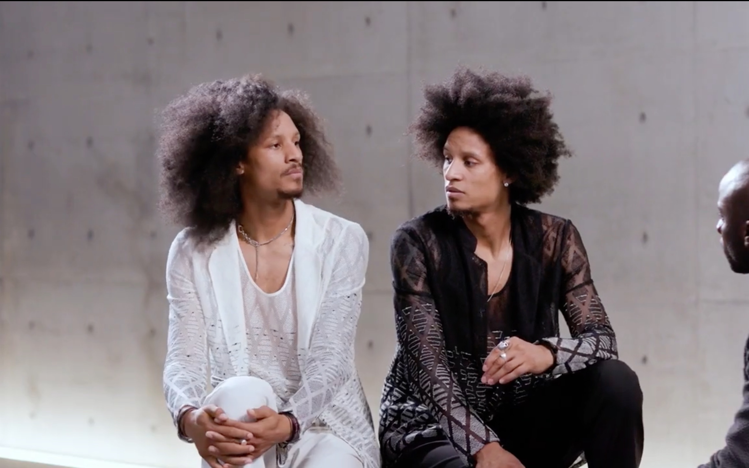 【les twins】双胞胎阿玛尼采访|emporio armani building dialogues