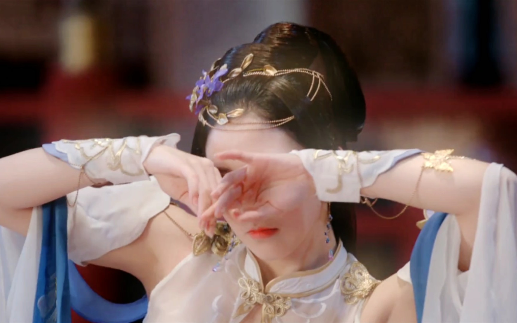 【雪女x唐诗逸】"只有她,才有资格踏上这飞雪玉花台"_哔哩哔哩