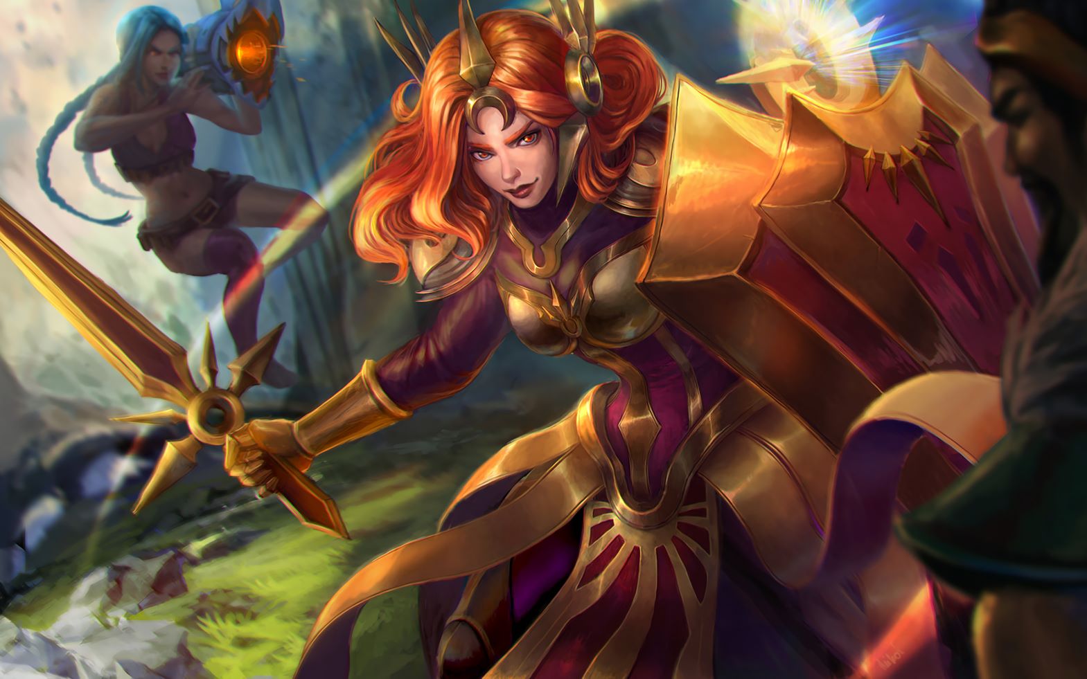 【在峡谷战斗的天尊】女坦教学第二期