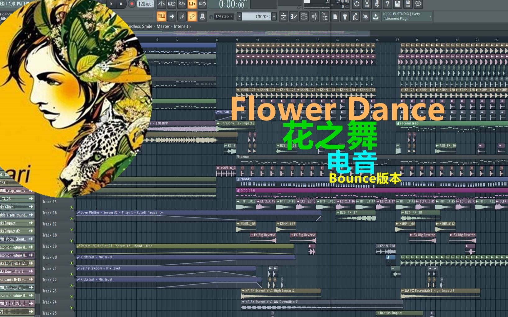 [图]【Bonca】如何将花之舞改编成电音？Flower Dance future bounce版本