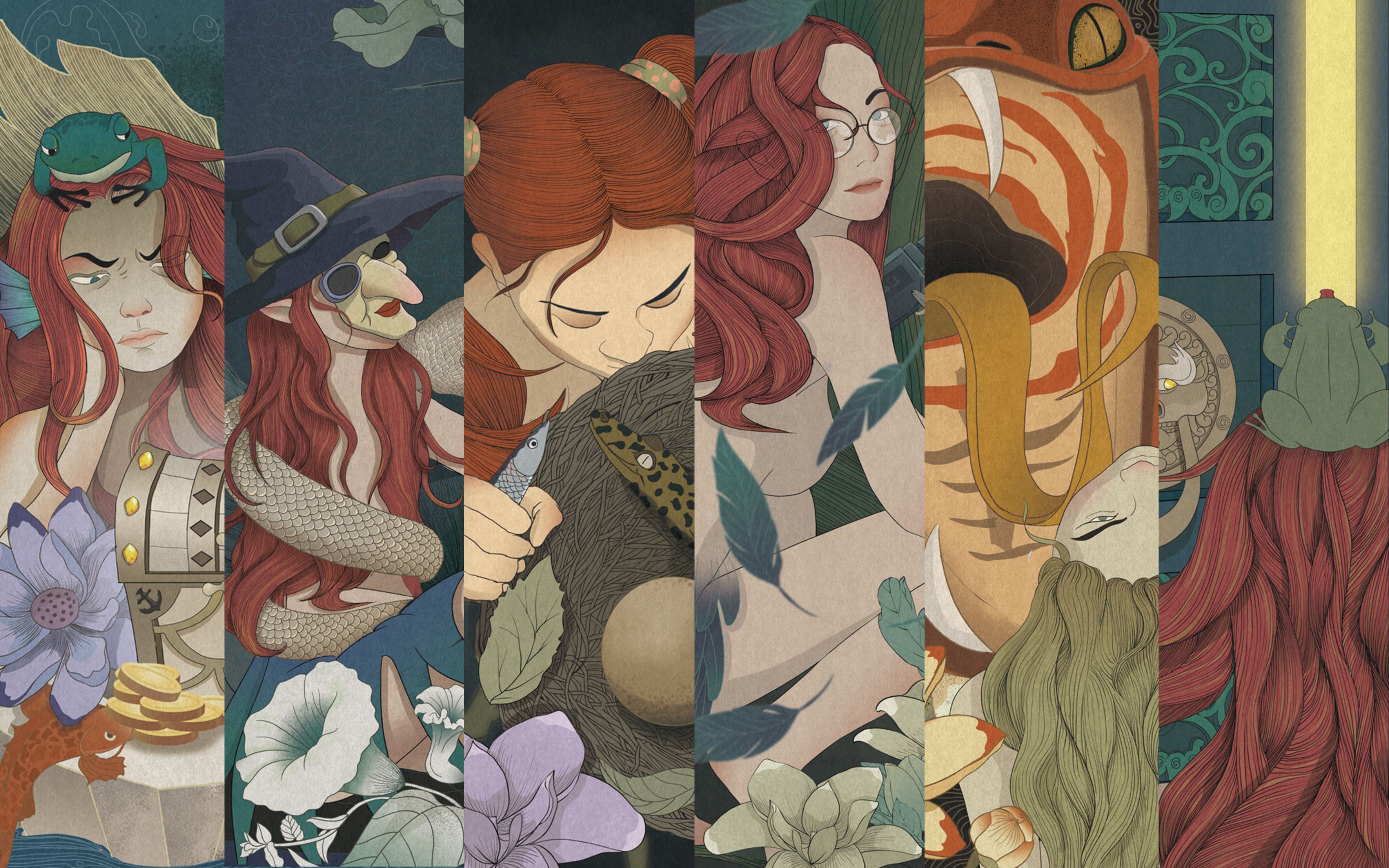 反转系列ar插画