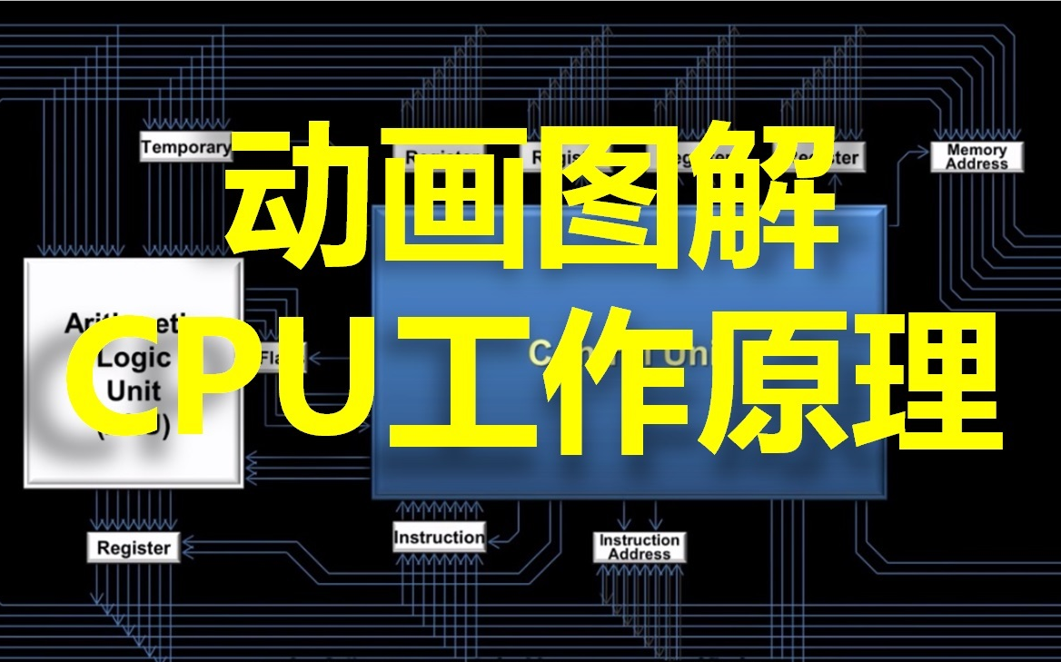 【科普】CPU的工作原理哔哩哔哩bilibili