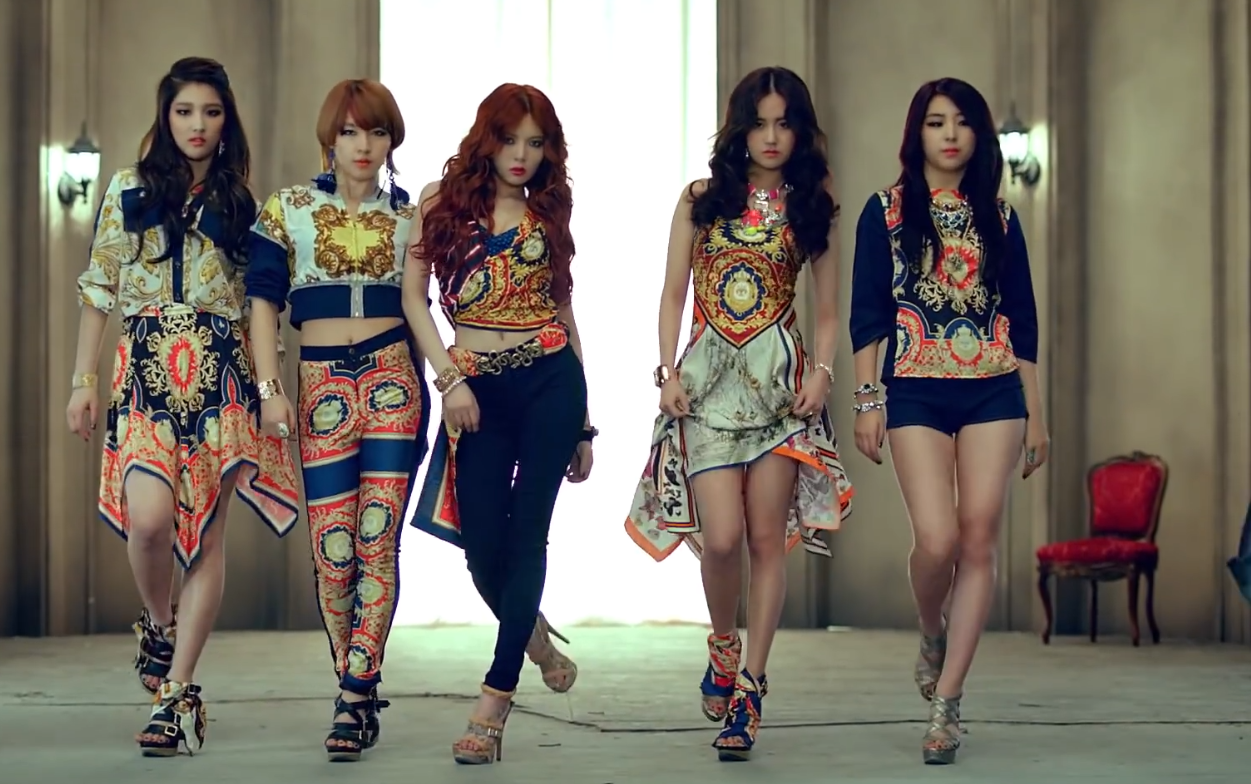 4minute - volume up mv