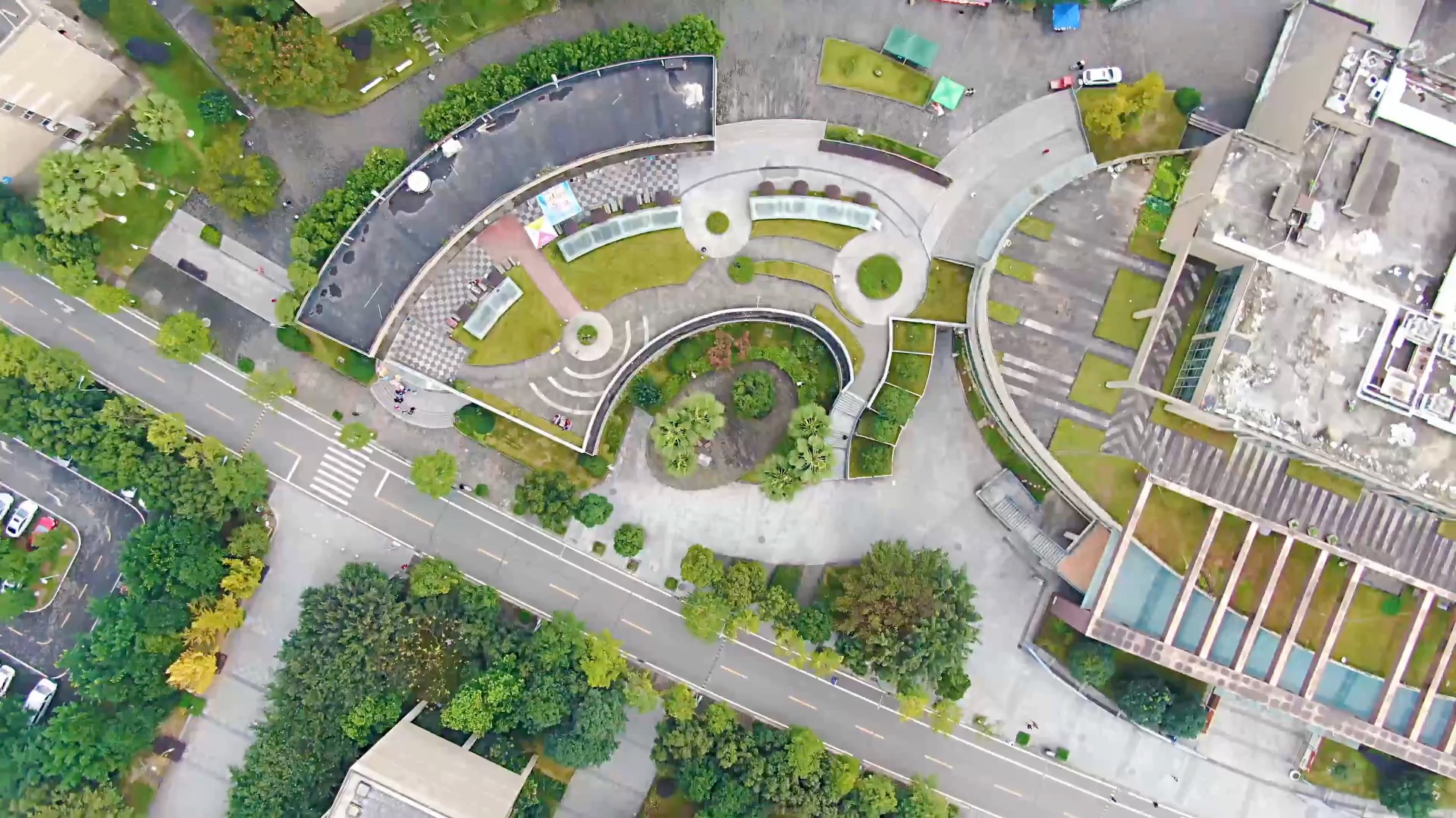 重庆交大航拍速览重庆交通大学双福科学城校区1分钟速览