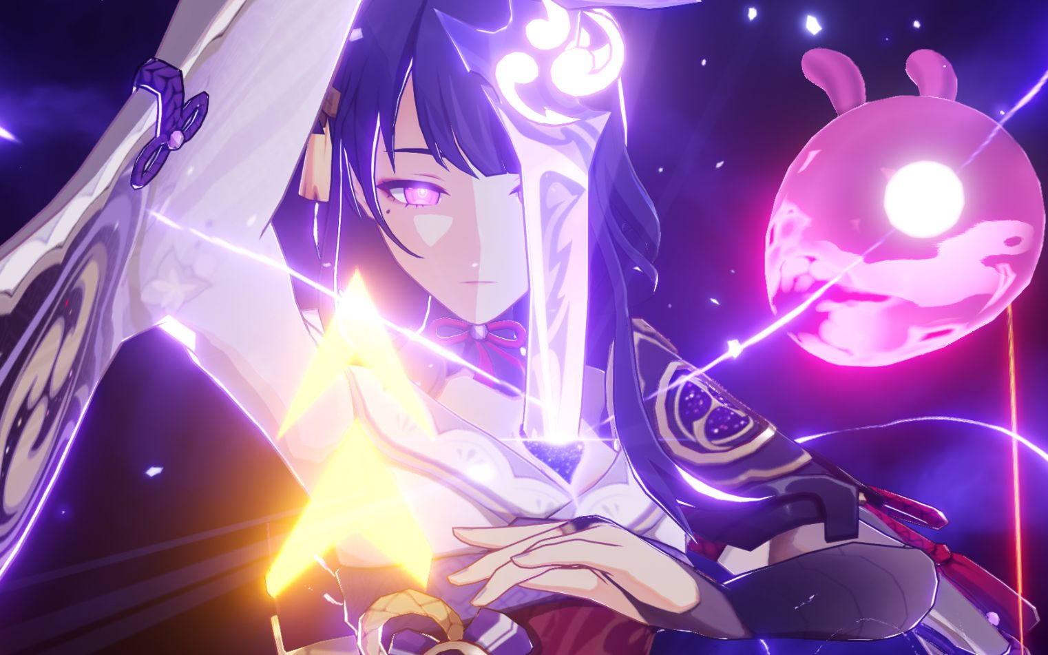 [原神]小及格雷神,奶香一刀,伤害测试.