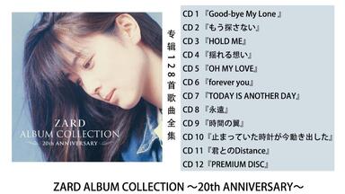 CD 4 『揺れる想い』 ZARD ALBUM COLLECTION ～20th ANNIVERSARY