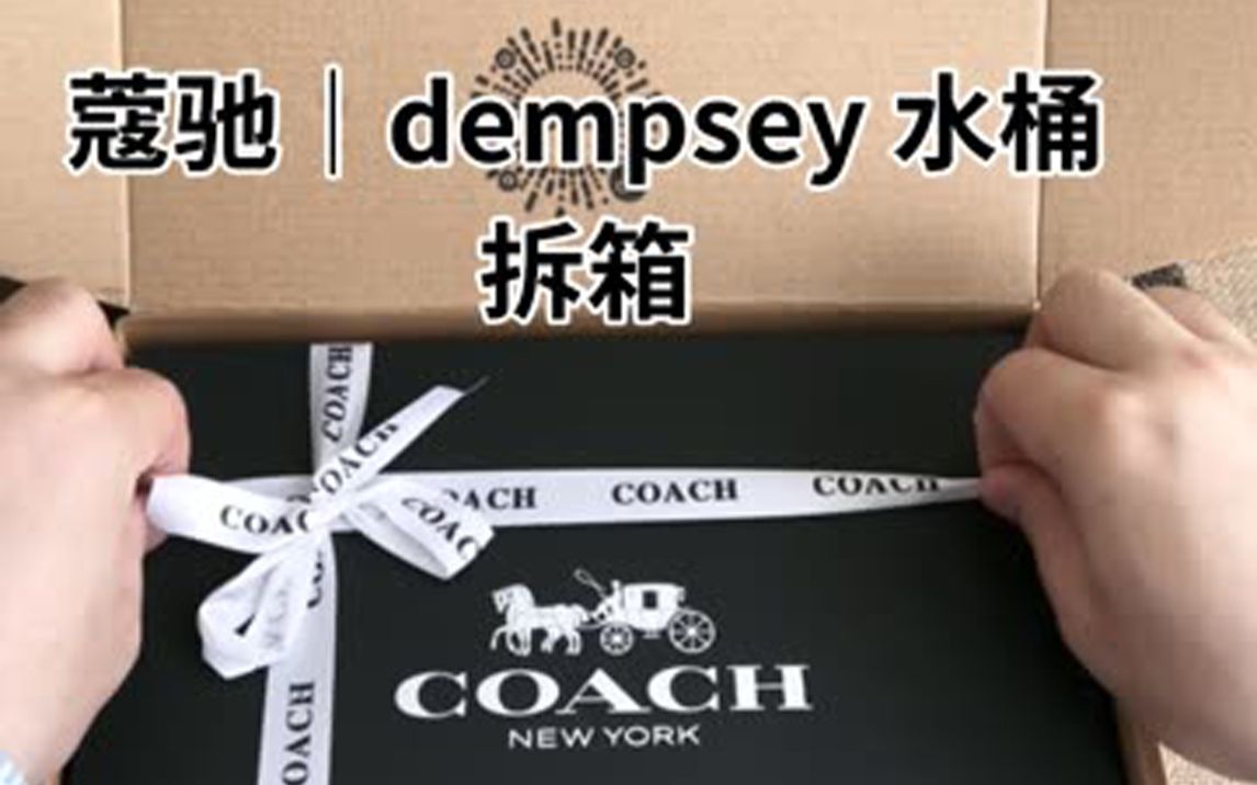 蔻驰 | dempsey 水桶包,太少女太温柔了吧 干干净净 大大方方哔哩哔哩bilibili