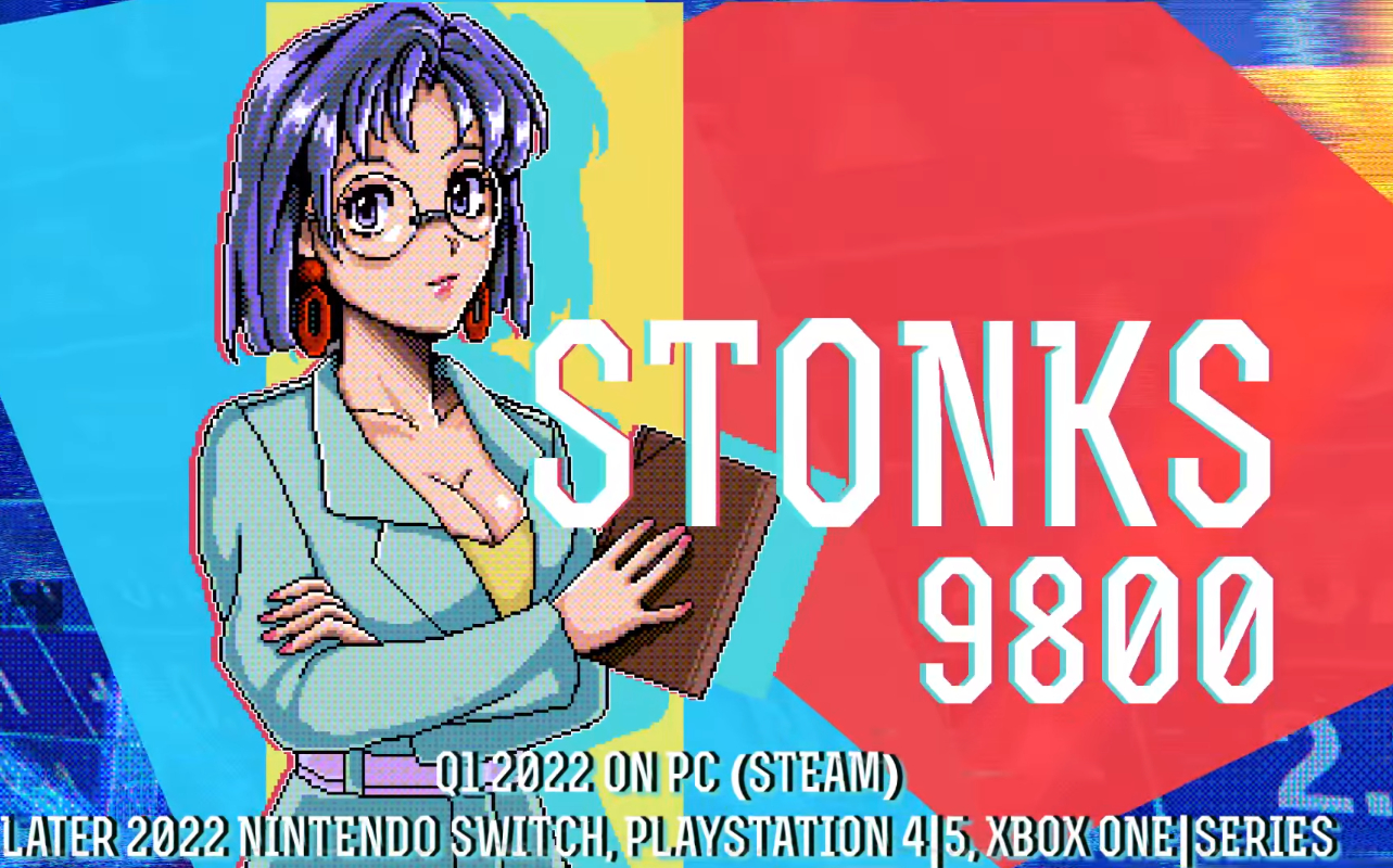 炒股模拟游戏《STONKS9800》将在2022年1月于STEAM发售 支持中文