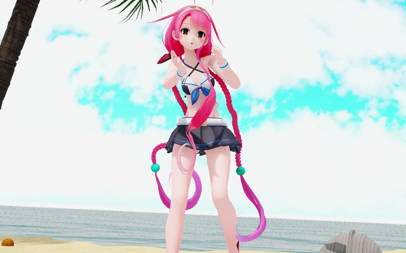 【舰娘mmd】【夏日泳装】一定要想办法抱走这只江风酱.
