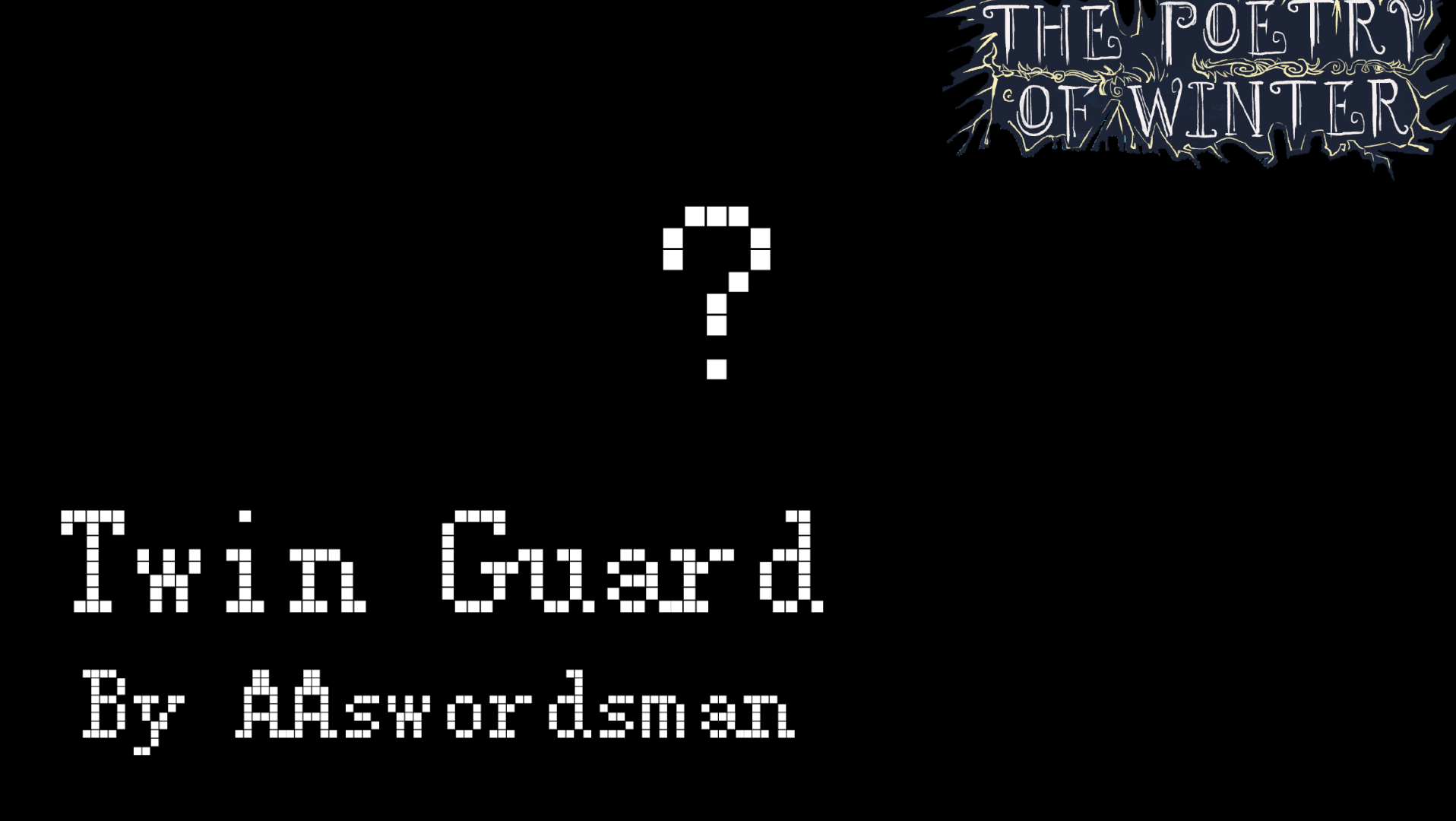 [冬诗MOD/Minecraft]新BOSS概念曲 "Twin Guard"哔哩哔哩bilibili我的世界