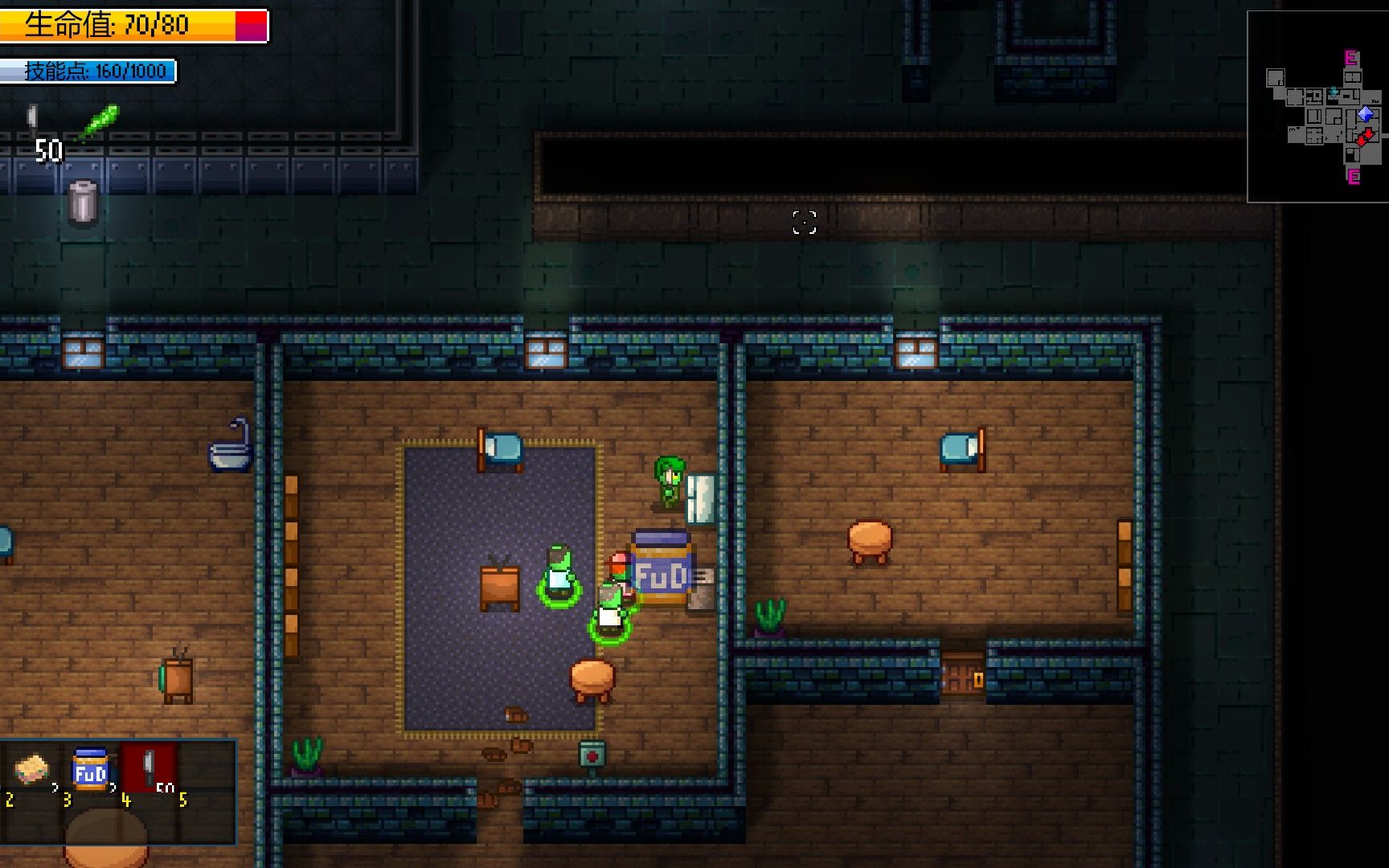 地痞街区streets of rogue:绿色的僵尸当上市长,最后一关的战斗很激烈