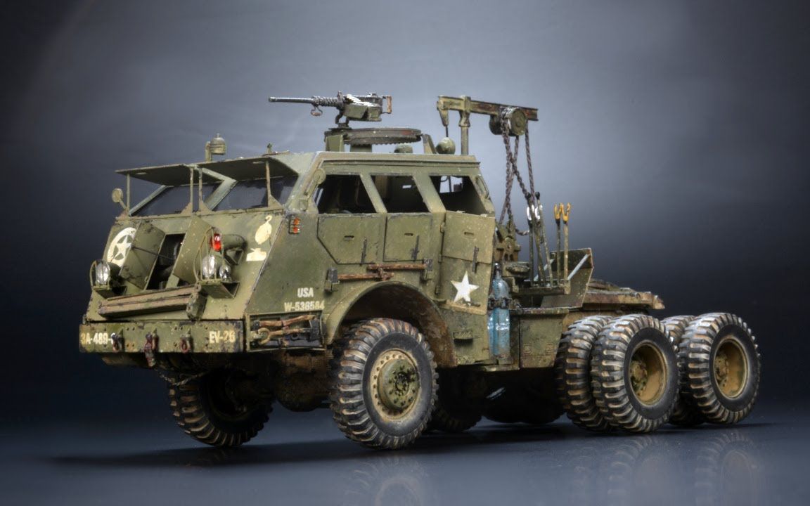 plasmo m26龙式拖车 - 72比例 - 爱德美 - 装甲模型