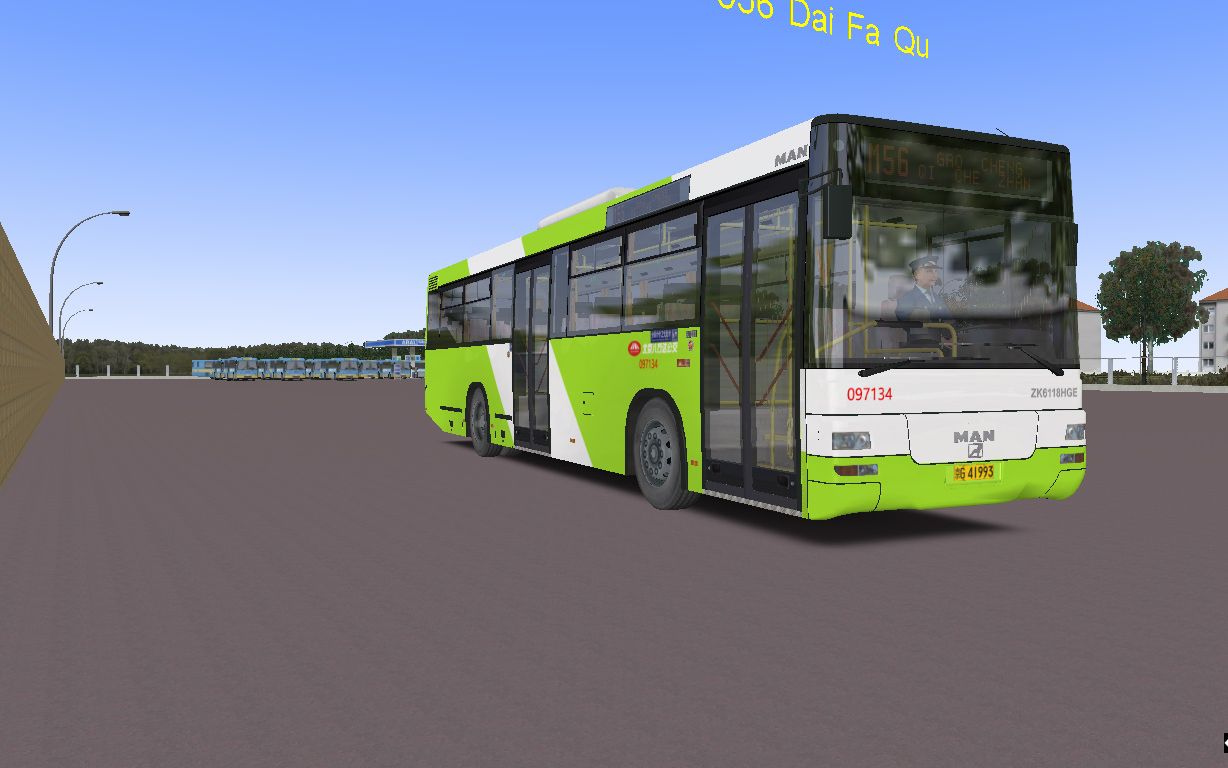 (手动挡)omsi 2 石家庄市 556 火车站东广场>藁城