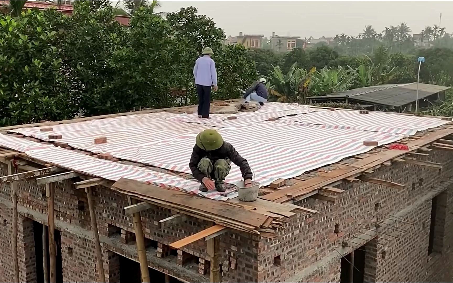 这样建造钢筋混凝土屋面,第一步是关键,国外老师傅都是这样做的哔哩哔哩bilibili