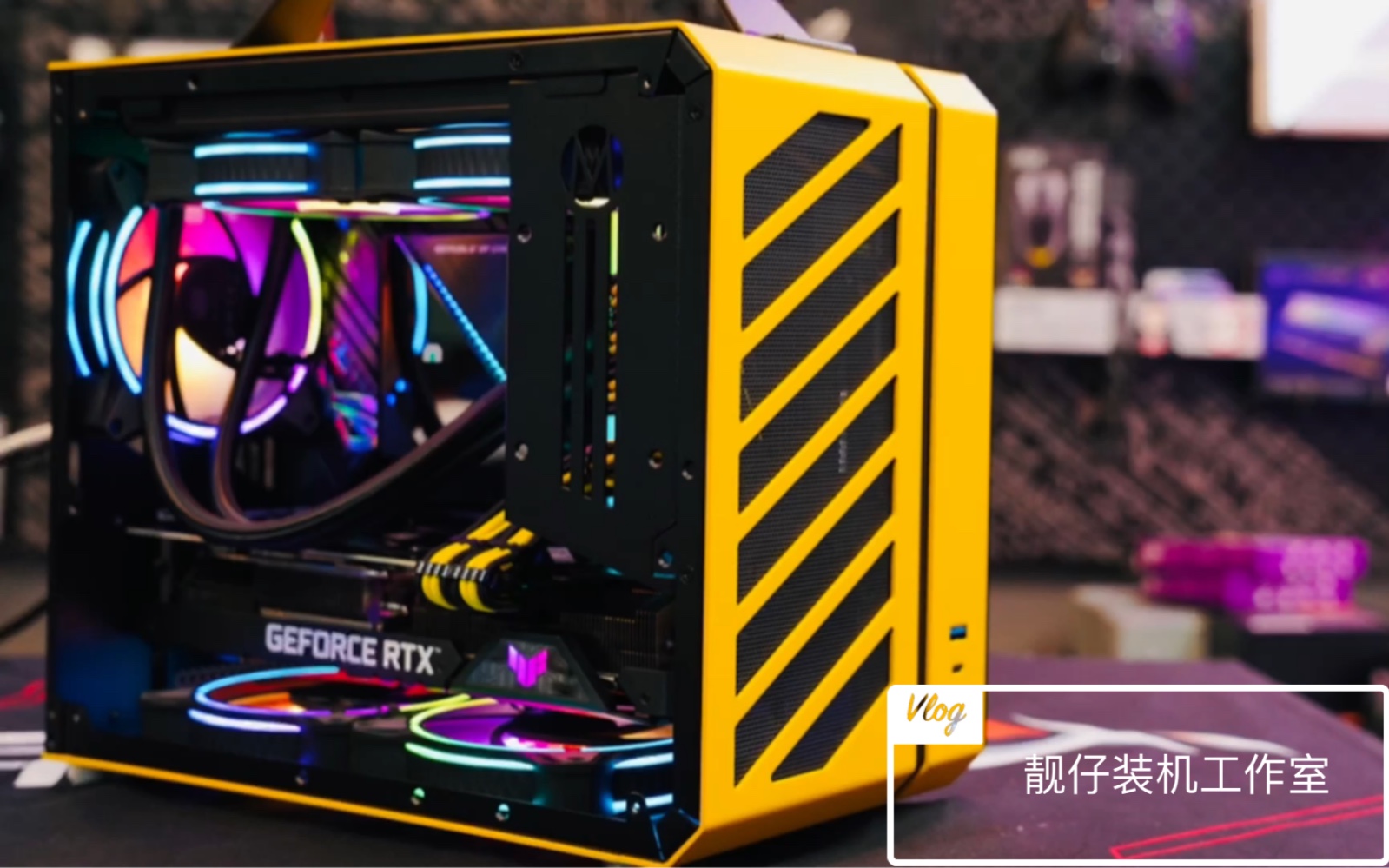 来自机械大师c28air itx装机分享,万元预算也可以与众不同,纯轻量化的