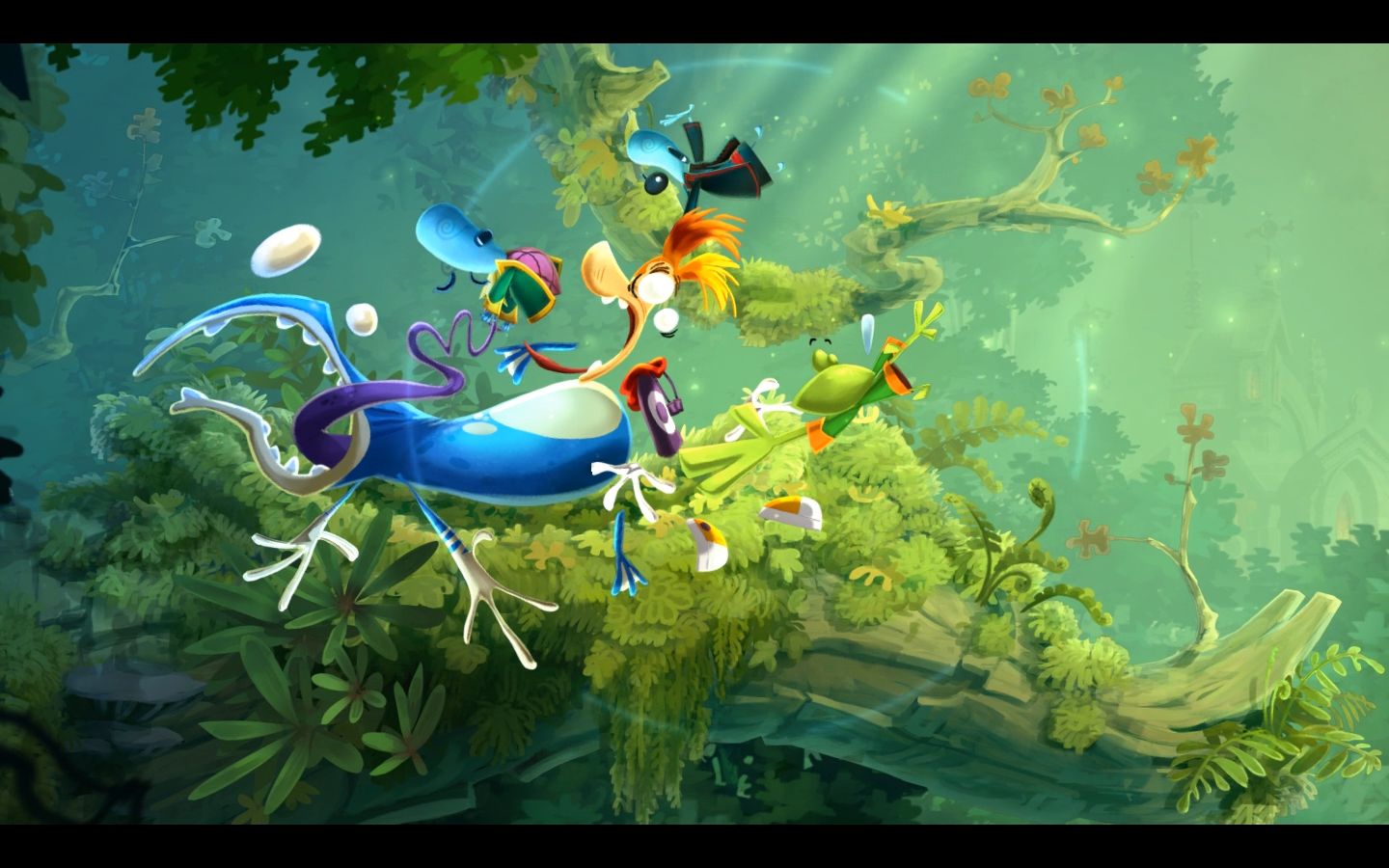 [图]【雷曼传奇 Rayman Legends】雷曼传奇+起源 全网最完美通关（大概）