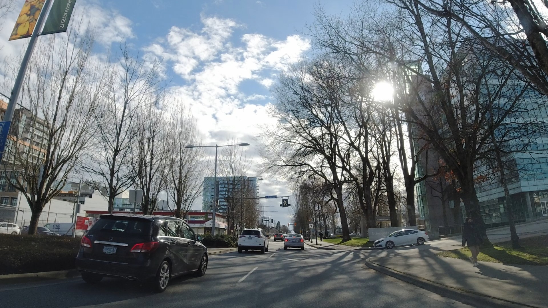 加拿大公路pov 不列颠哥伦比亚省 列治文市 市中心道路(1)