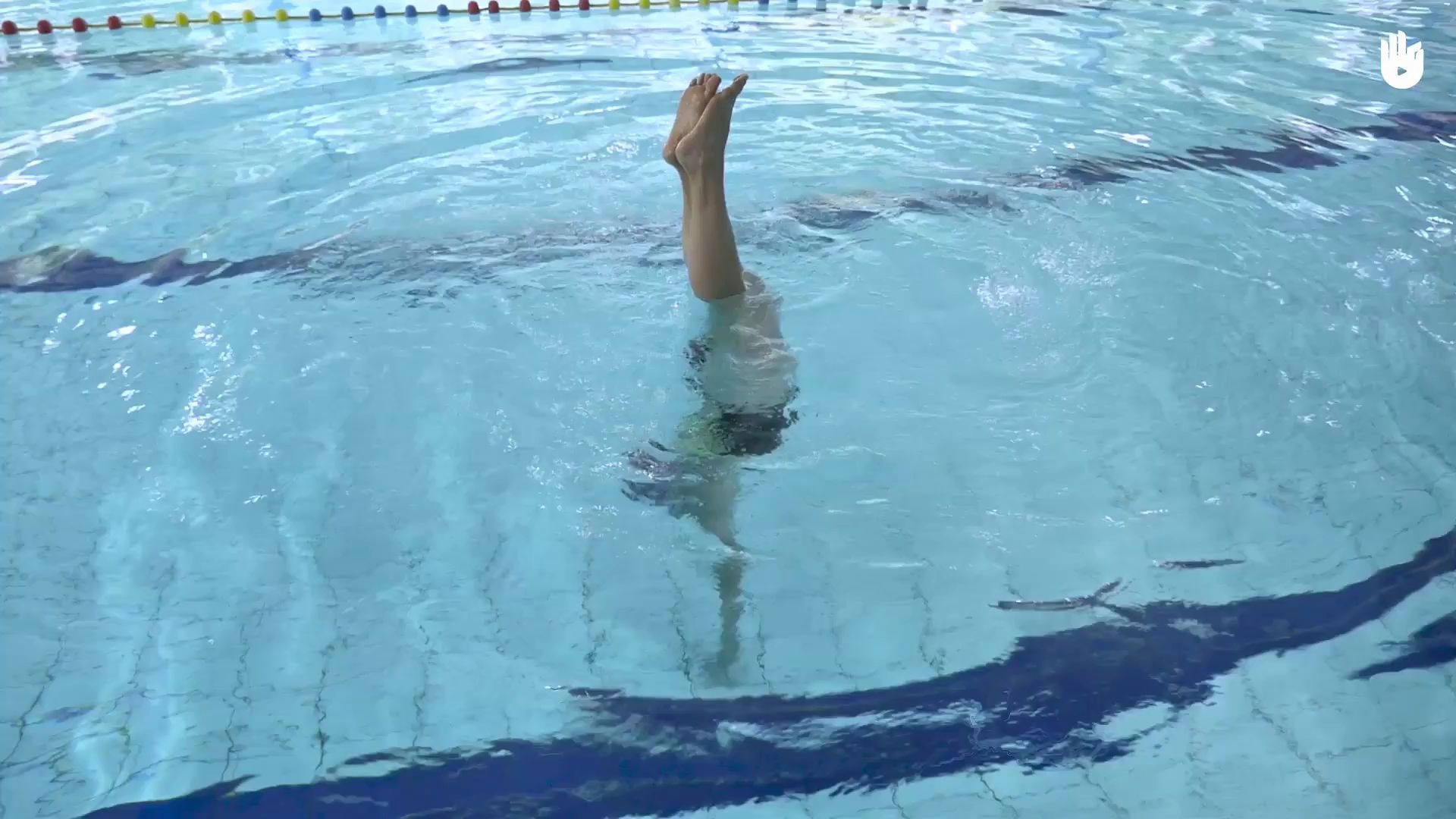 【游泳技能】教你学会在水中倒立【梦觉】游泳四式|转身大满足