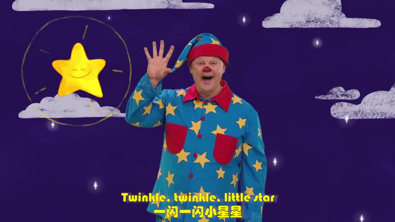 王雨然 一闪一闪小星星 twinkle twinkle little star 权威翻译一闪