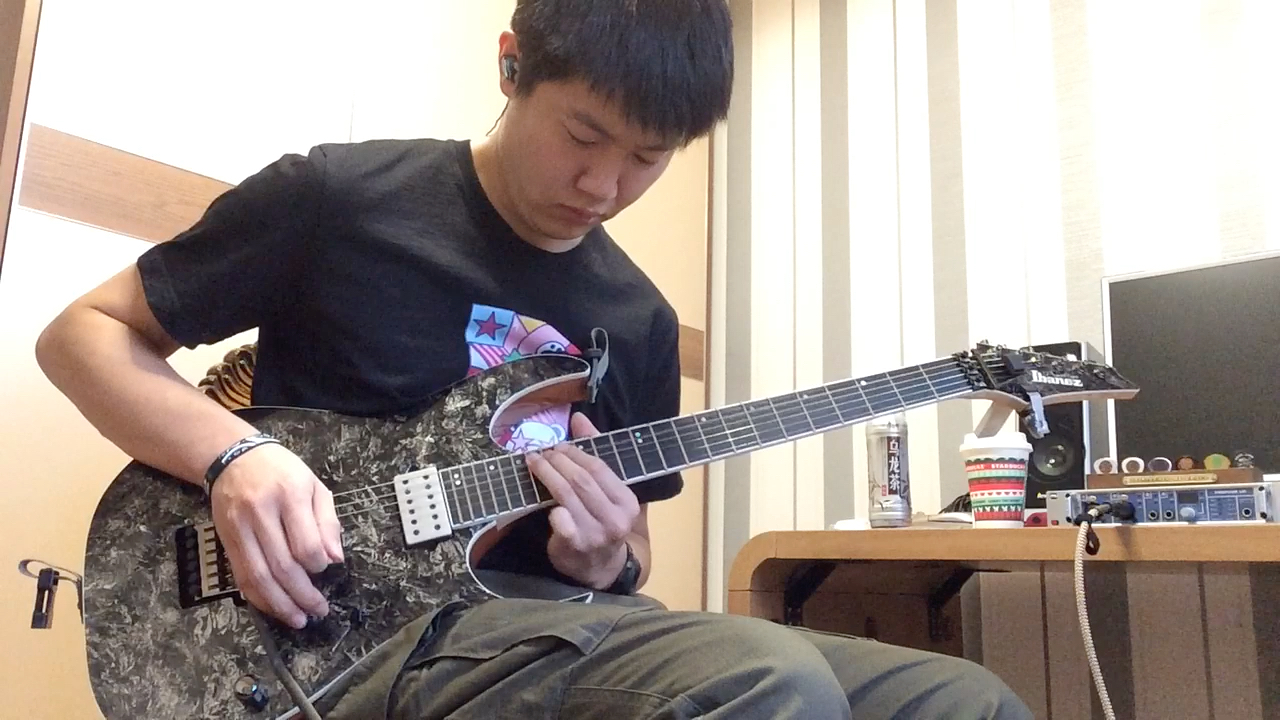 春畑道哉 《狂野的心》Ibanez RG5320 Cover哔哩哔哩bilibili