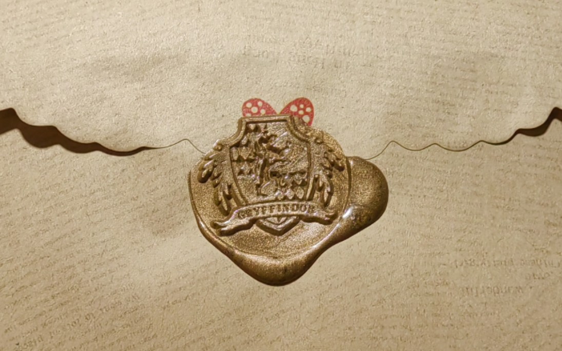 哈利波特火漆印章封印的信