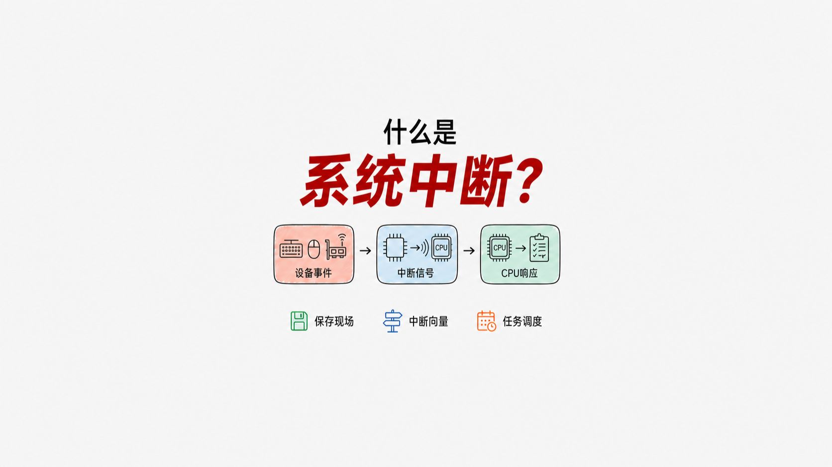 什么是系统中断？