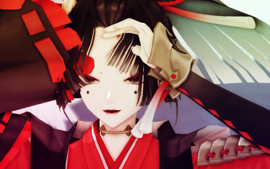 mmd刀剑乱舞再见了偷花人小乌丸