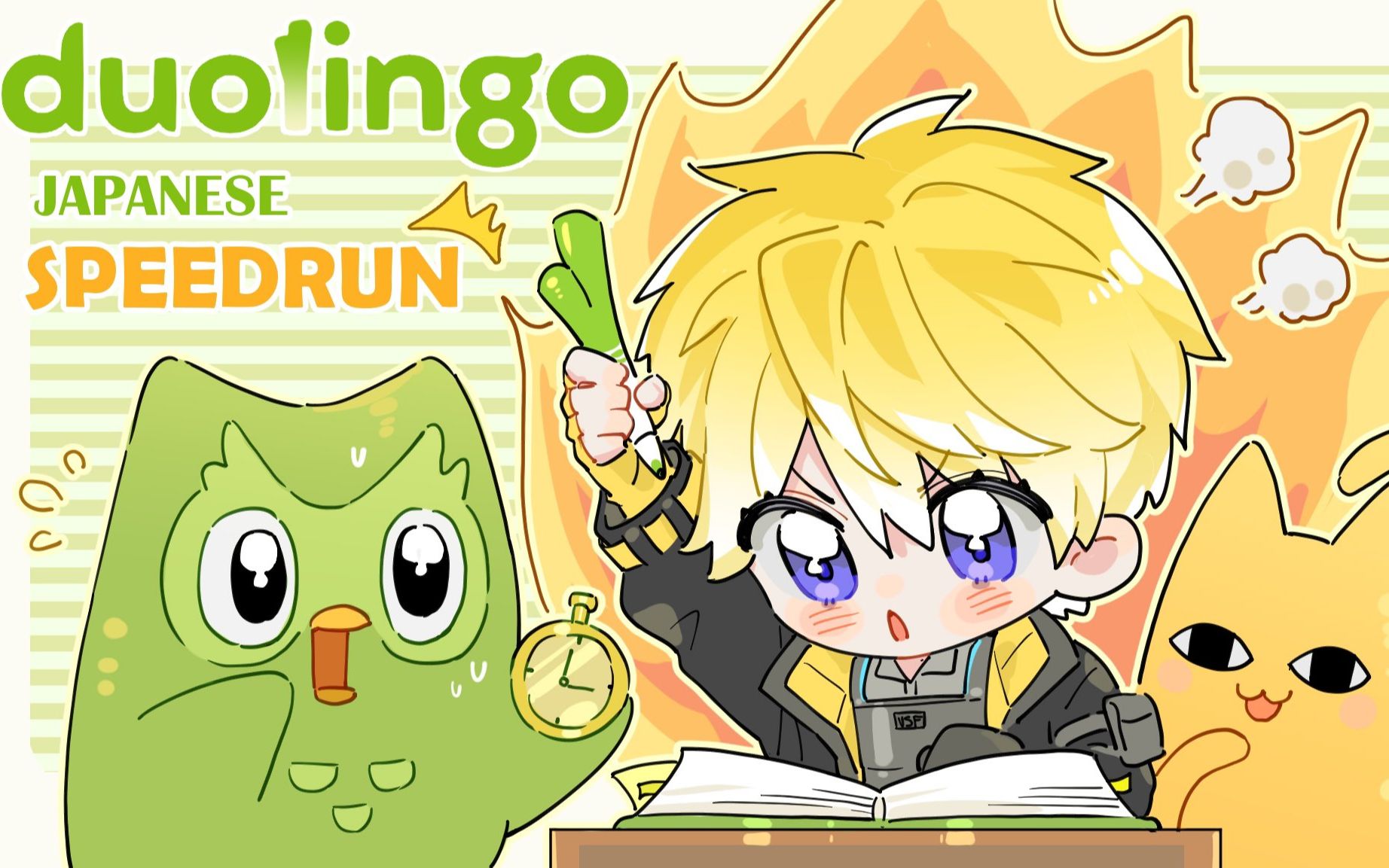 【cc机翻全熟】【多领国日语速通】world record challenge【niji