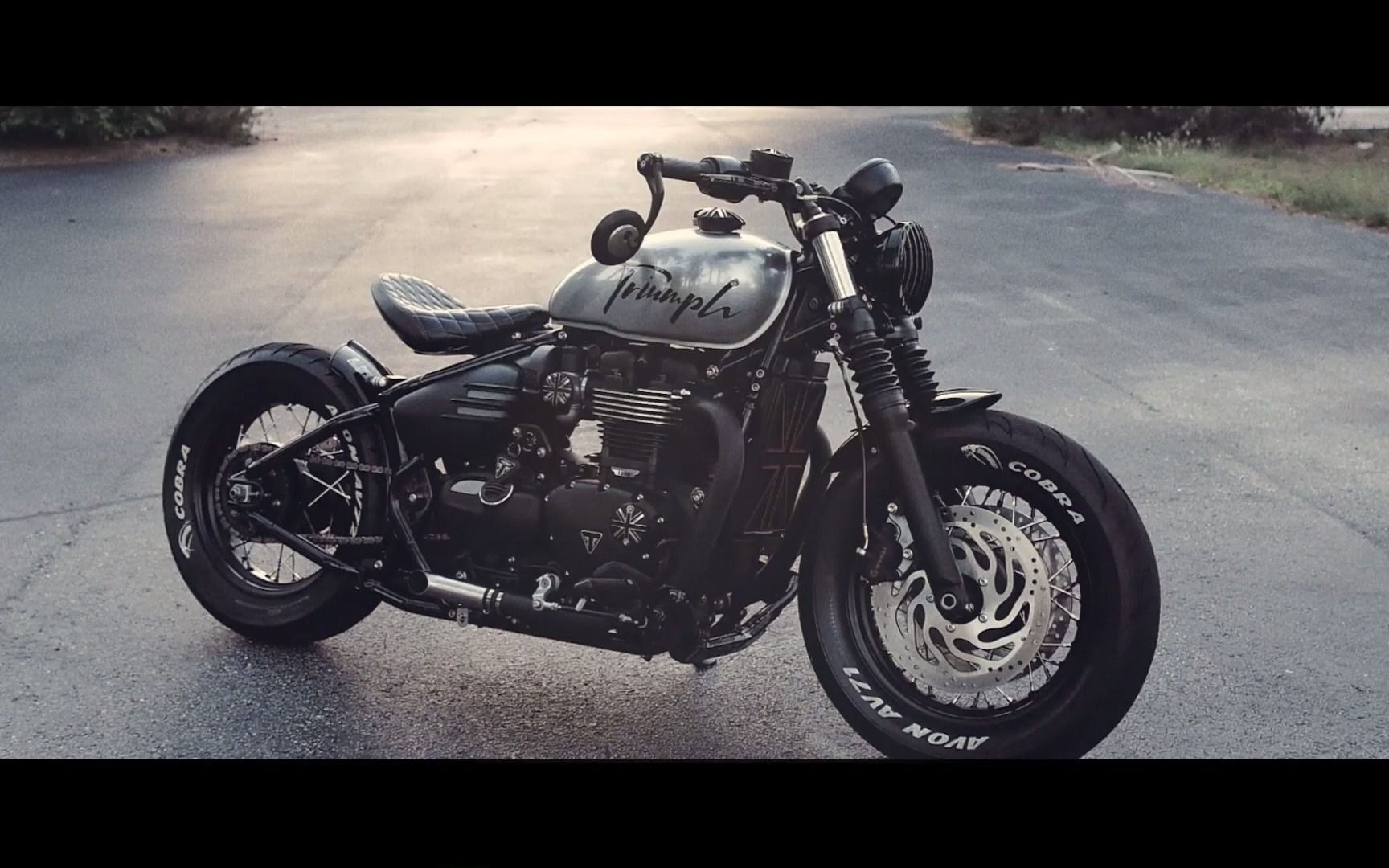 凯旋 bobber black 改装