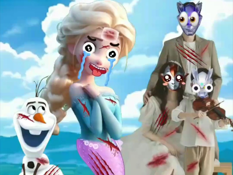 艾莎公主生气了