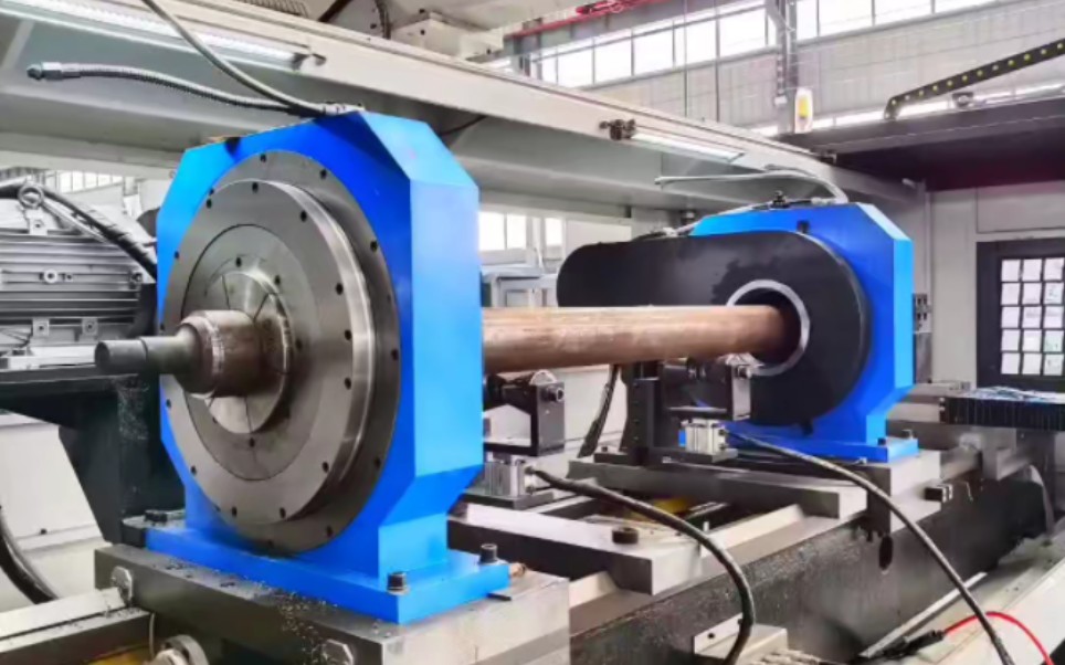 旋耕机刀轴,农业机械配件加工双头车床设备,双端车内孔 车轴头 车螺纹