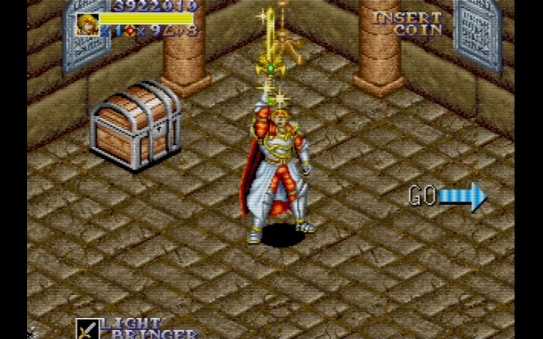 【街机游戏】光明使者(日版)骑士一命通关