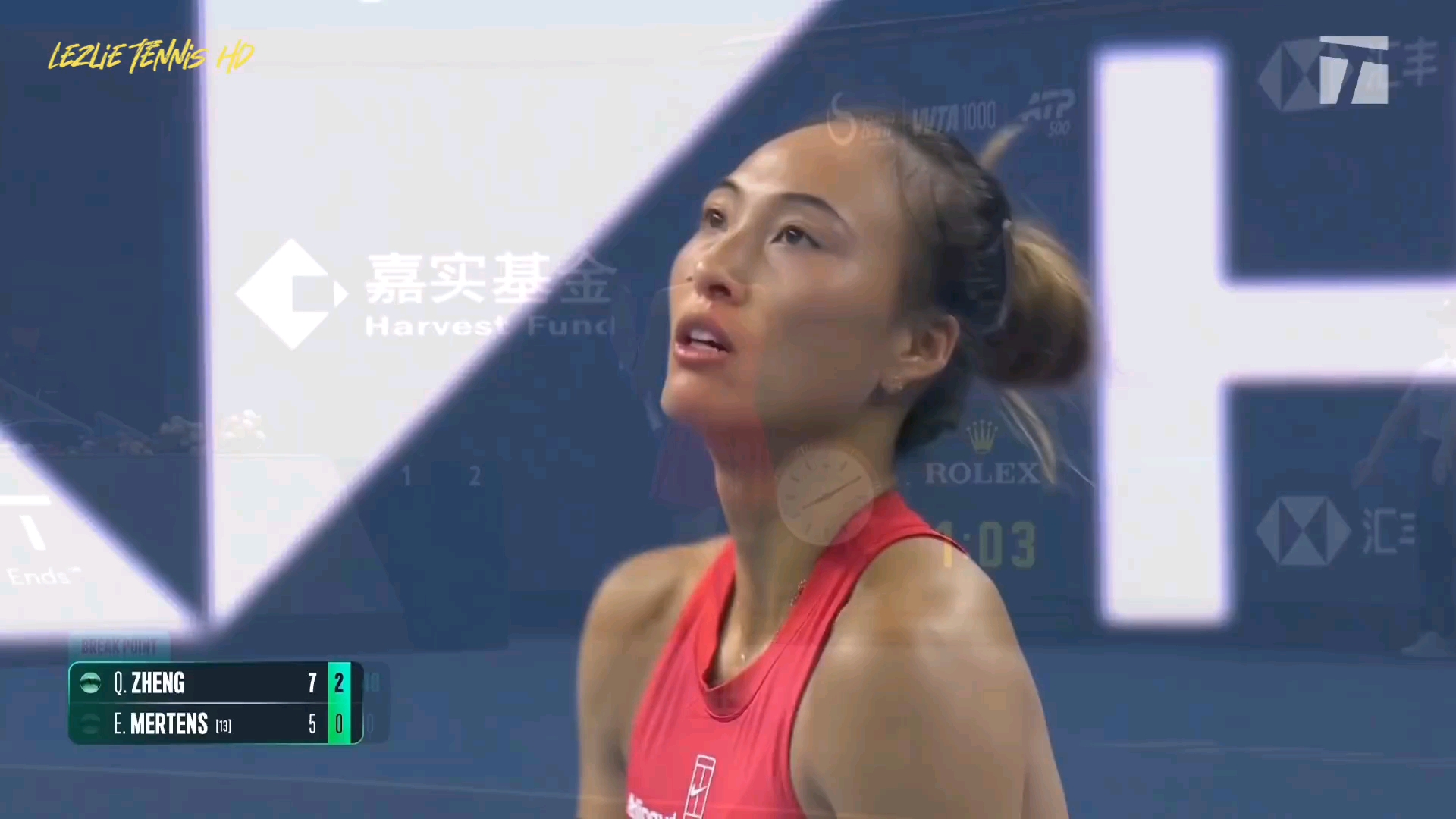 【Lezlie HL】2026中网SF 郑钦文VS梅尔滕斯