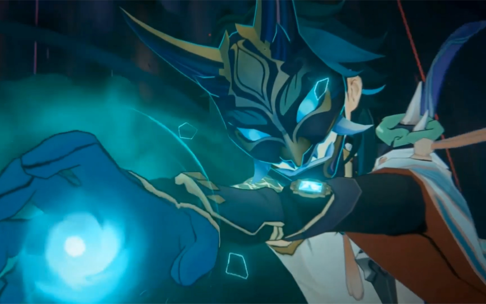 原神〕魈:只凭我一人也能死守阵线!金鹏大将,入阵!_gmv热门视频