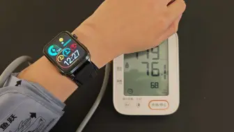 dido血压手表对比鱼跃家用血压仪测试