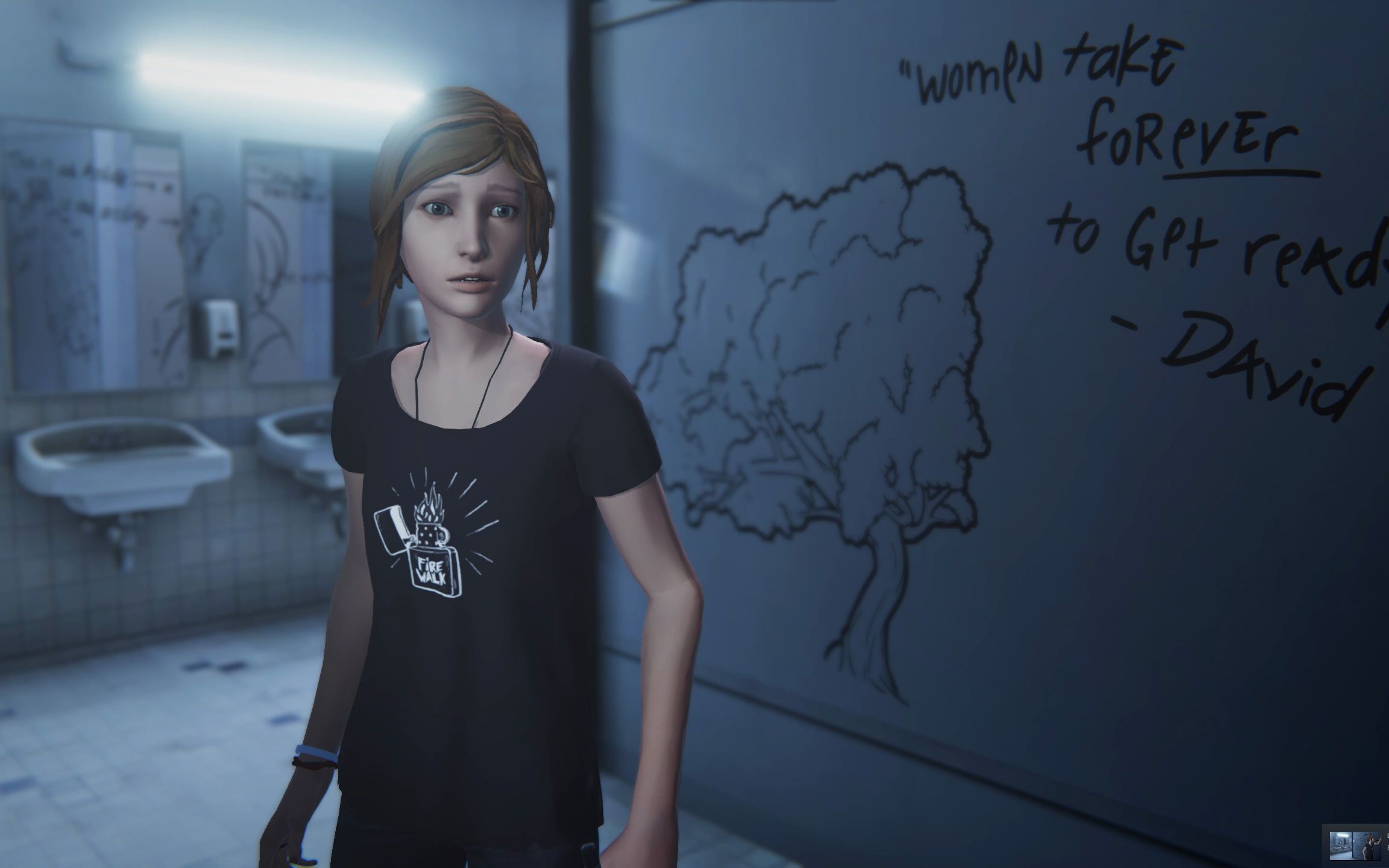 [图]歌洛儿厕所涂鸦【Life is Strange Before the Storm】